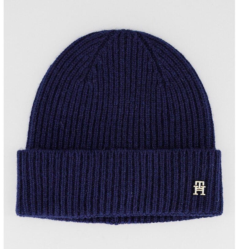 Рипсена шапка от кашмир Tommy Hilfiger