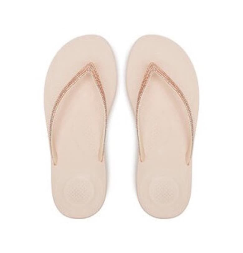 Розови пластмасови чехли Fitflop