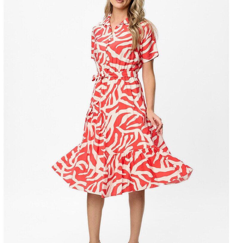 Рокля Ellia с десен BAROCCA