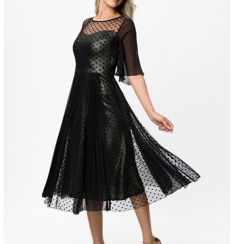 Рокля Monaco с мрежесто покритие BAROCCA