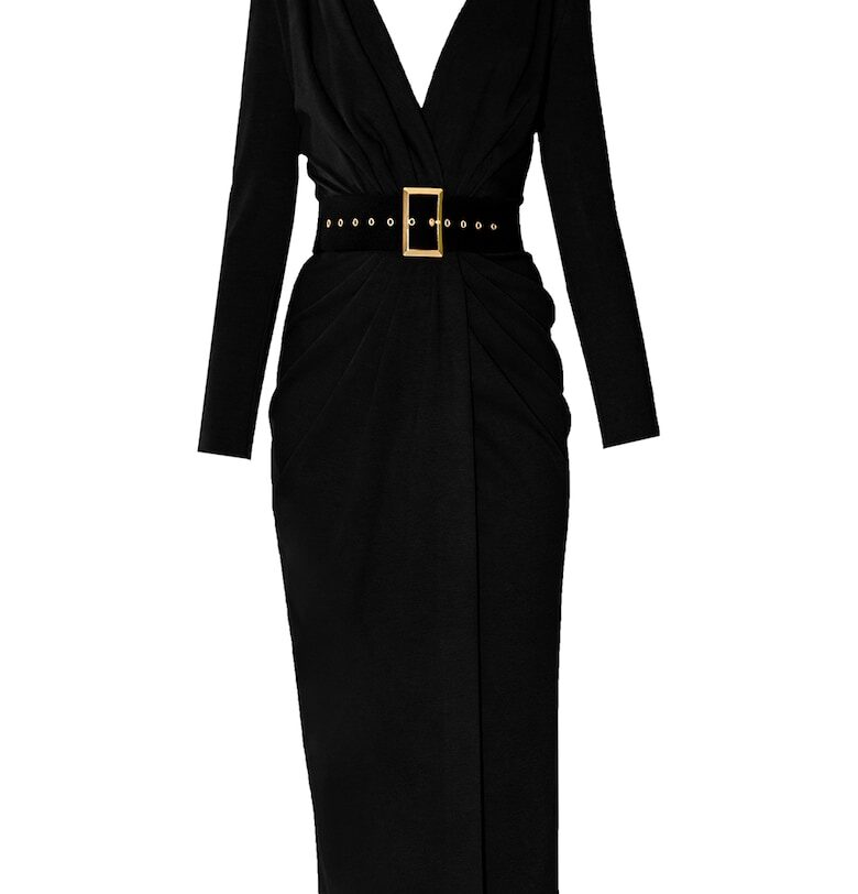 Рокля Sting с шпиц и колан Alina Cernatescu