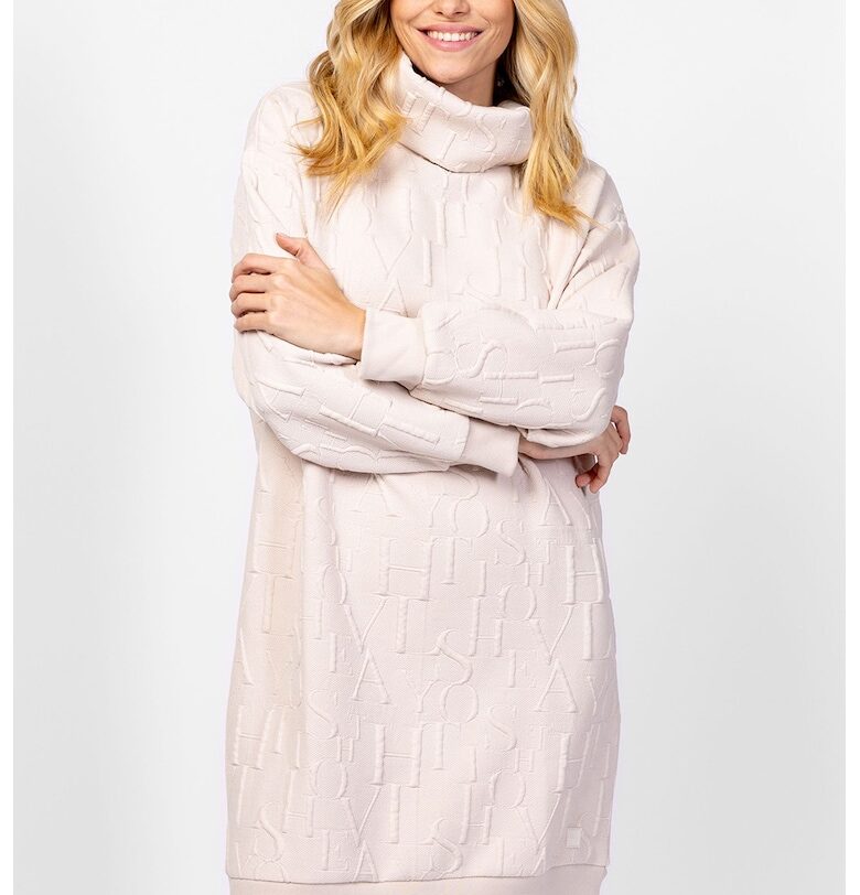 Рокля Vienew с релефен десен Heavy Tools