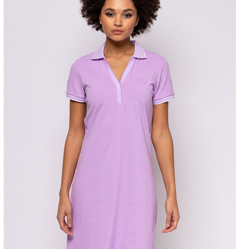 Рокля Viola от пике с яка Heavy Tools