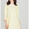 Рокля - Ленитиф - К218 - жълта - полиестер Lenitif