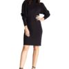 Рокля - Ленитиф - Полиестер/Еластан - Черна - Дневна Lenitif