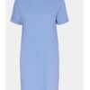Рокля  Памук/Полиестер - Син Pieces