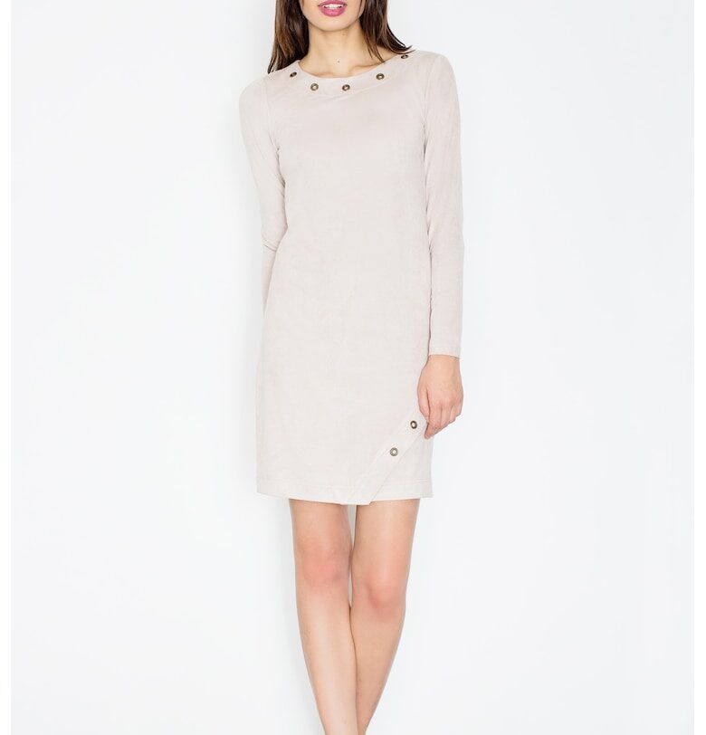 Рокля  елегантна - с дълъг ръкав Figl