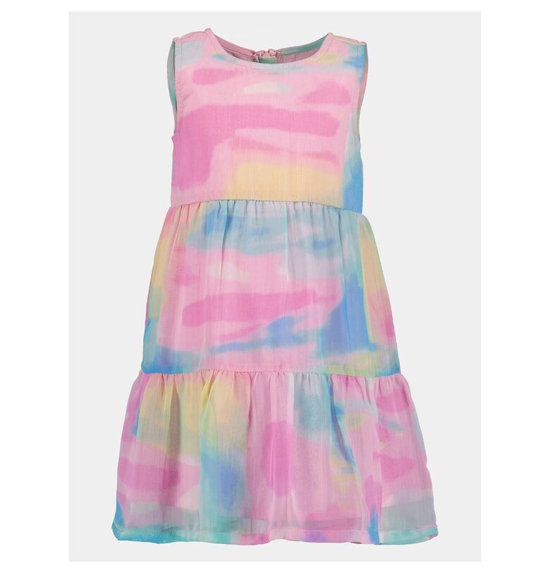 Рокля за момиче -  303573317 - Многоцветна - Полиестер Blue Seven