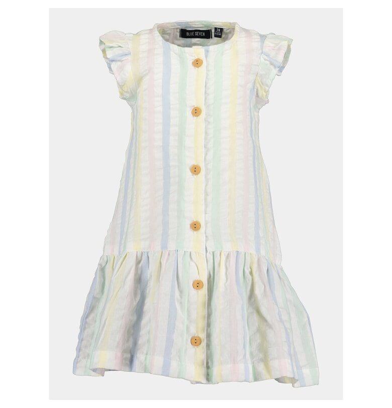 Рокля за момиче -  303576363 - Многоцветна - Памук Blue Seven