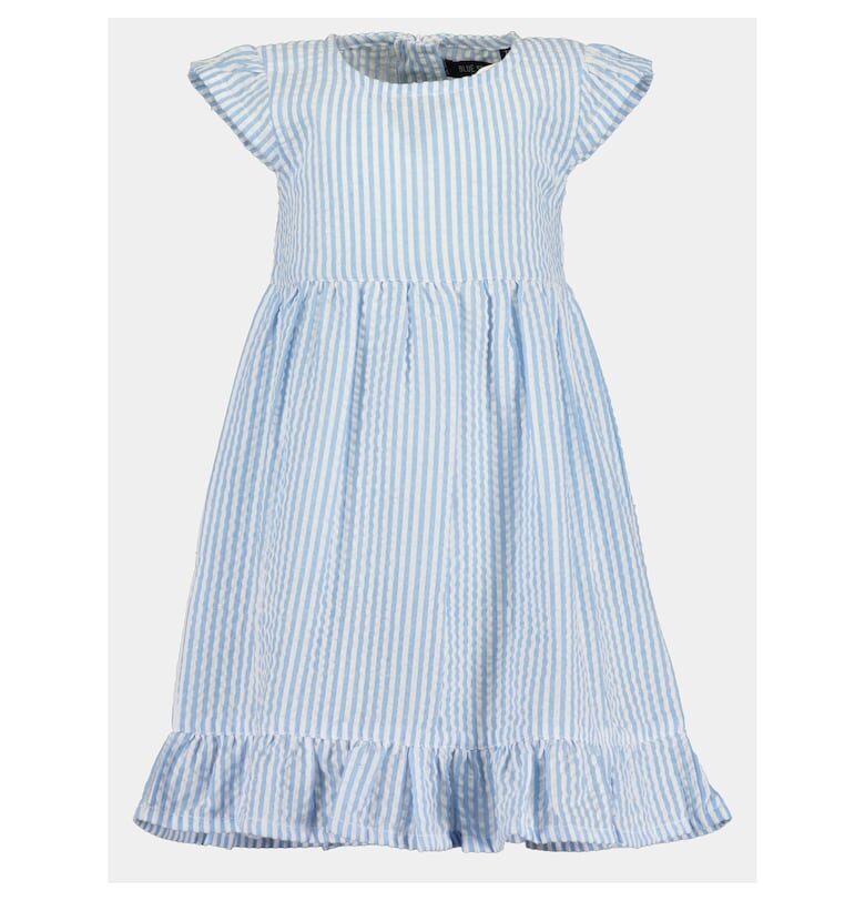 Рокля за момиче -  303576417 - Син - Памук Blue Seven