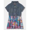 Рокля за момиче -  303639921 - Памук/Вискоза - Многоцветна BILLIEBLUSH