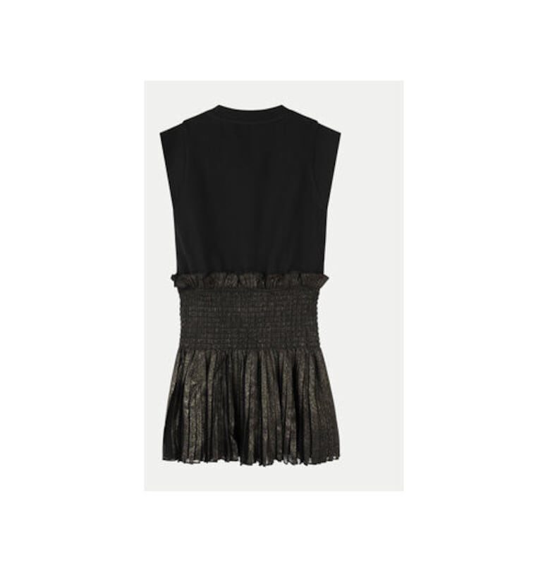 Рокля за момиче -  304185267 - Вискоза/Полиамид - 116 см - Черна KARL LAGERFELD KIDS