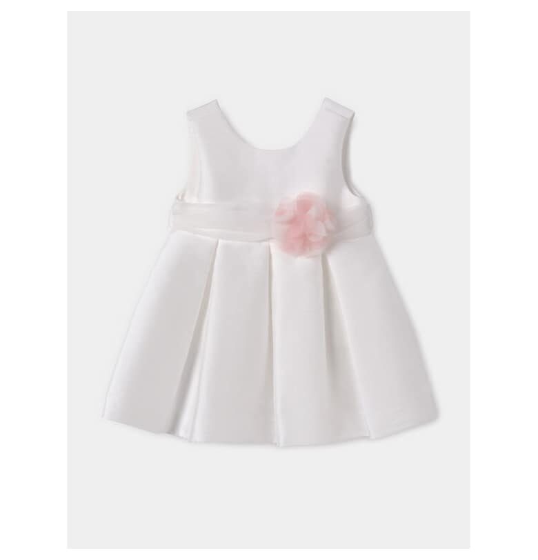 Рокля за момиче -  34596 - полиестер - екрю Abel  Lula