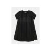 Рокля за момиче -  Полиестер - Черна DKNY