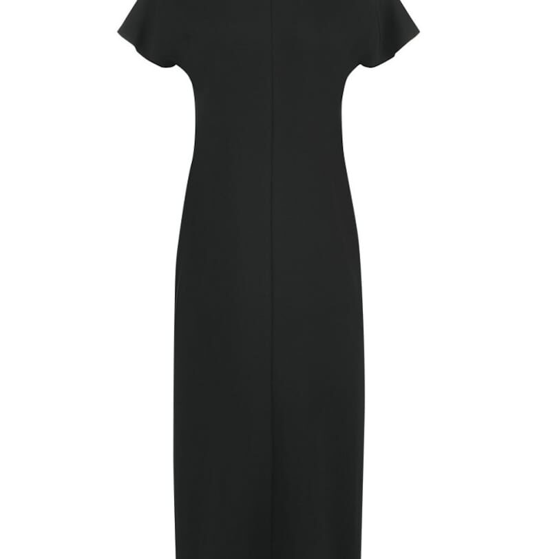 Рокля миди с къс ръкав DiKa