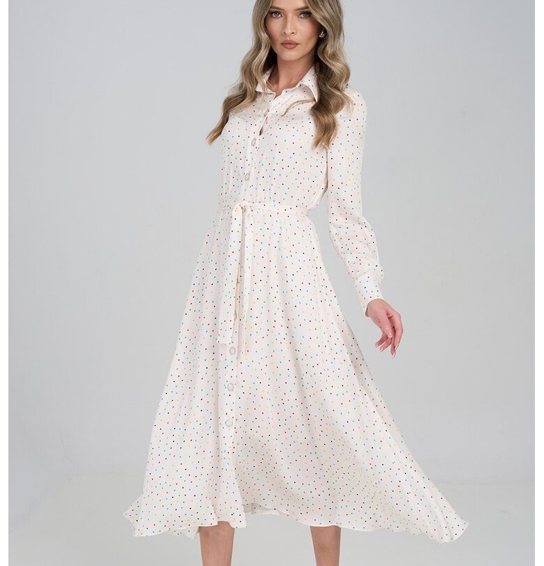 Рокля на точки с копчета Couture de Marie