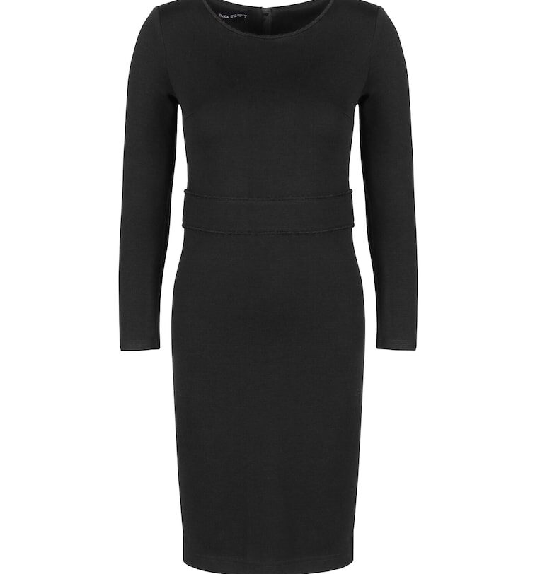 Рокля от смес от чиста вълна DiKa