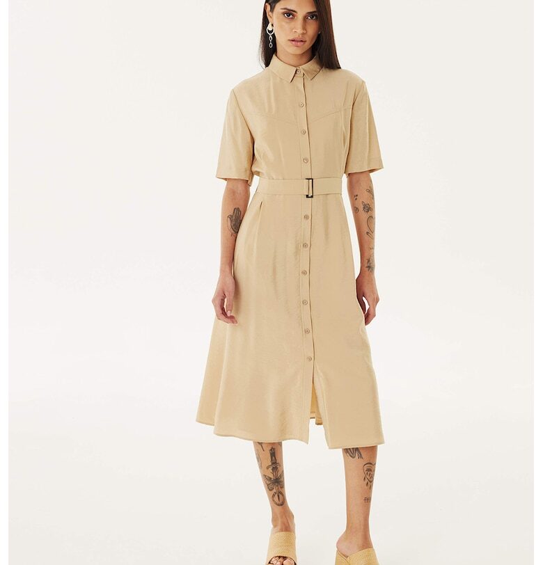 Рокля-риза с колан TWIST