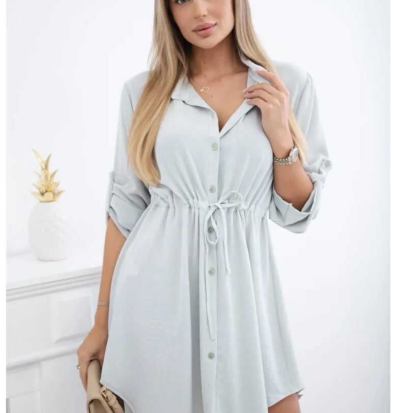 Рокля с връзки на талията - Един размер Kesi