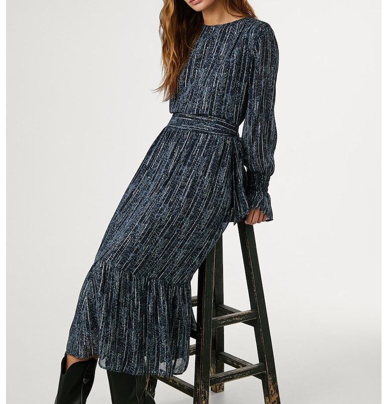 Рокля с дълги ръкави Pepe Jeans London