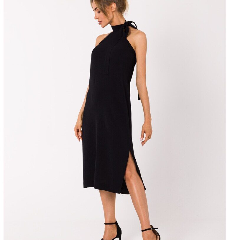 Рокля с лента на врата1 MOE