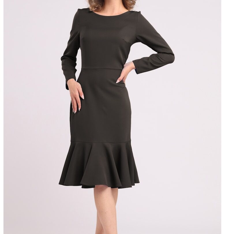 Рокля с набран подгъв CAMISSI