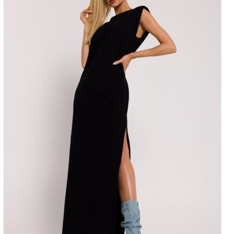 Рокля с подплънки -  Maxi - Червена MOE