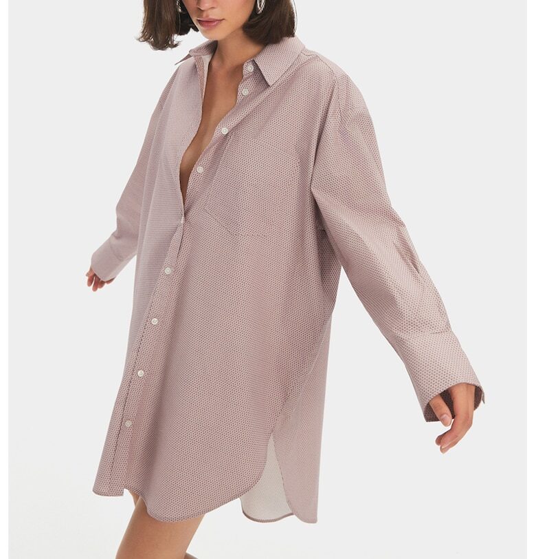 Рокля тип риза с джоб June