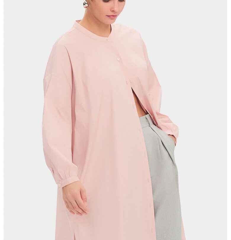 Рокля тип риза с памук June