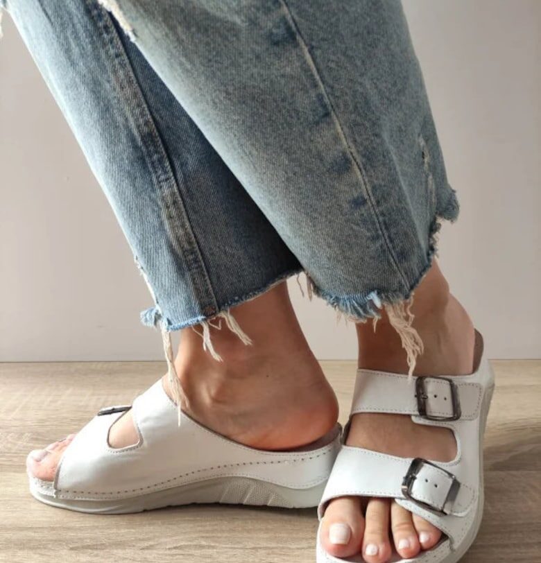 Сабо  05-6099 - Ежедневни Дамски - Бял BIO FLEX