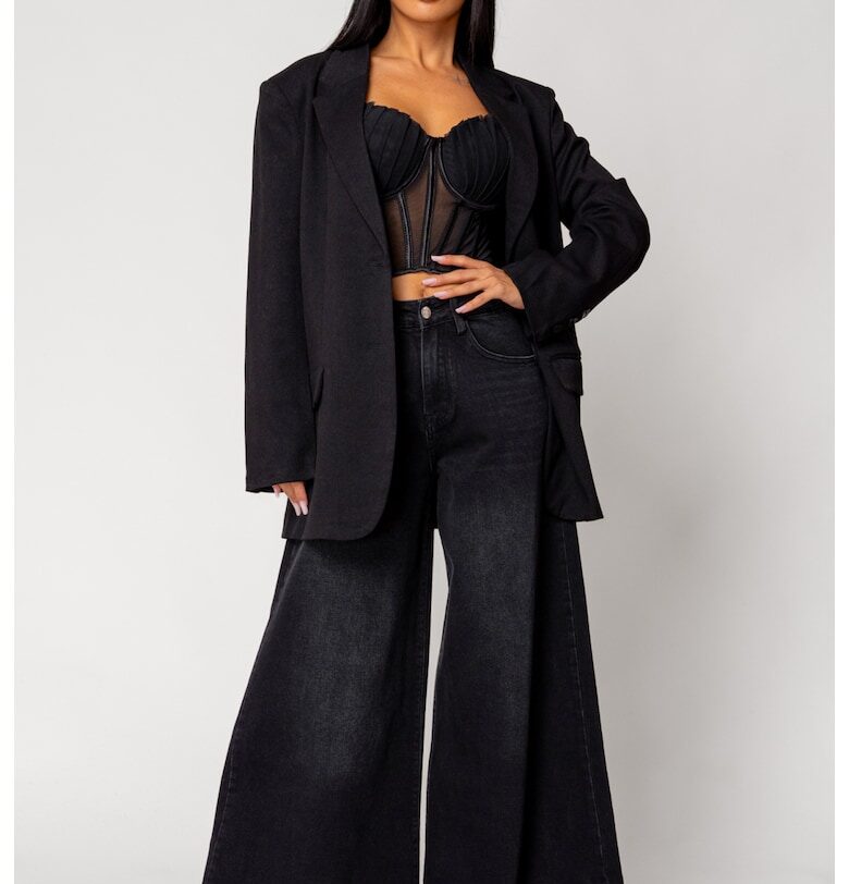 Сако от плат Black 18158 uFIT