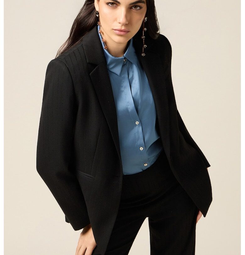 Сако с бляскаво райе Oltre