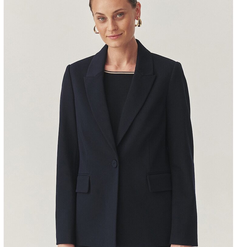 Сако с двойни ревери - Черен Tatuum