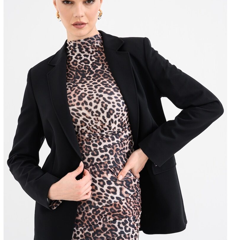 Сако с джобове с капаче - Черен BOSS