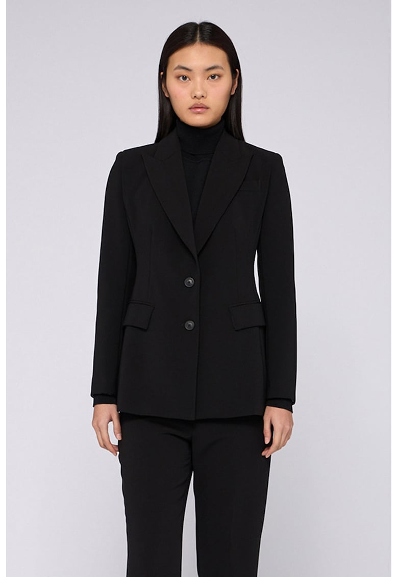 Сако с джобове с капаче - Черен Trussardi