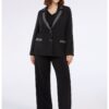 Сако с контрасти - Черен Fiorella Rubino