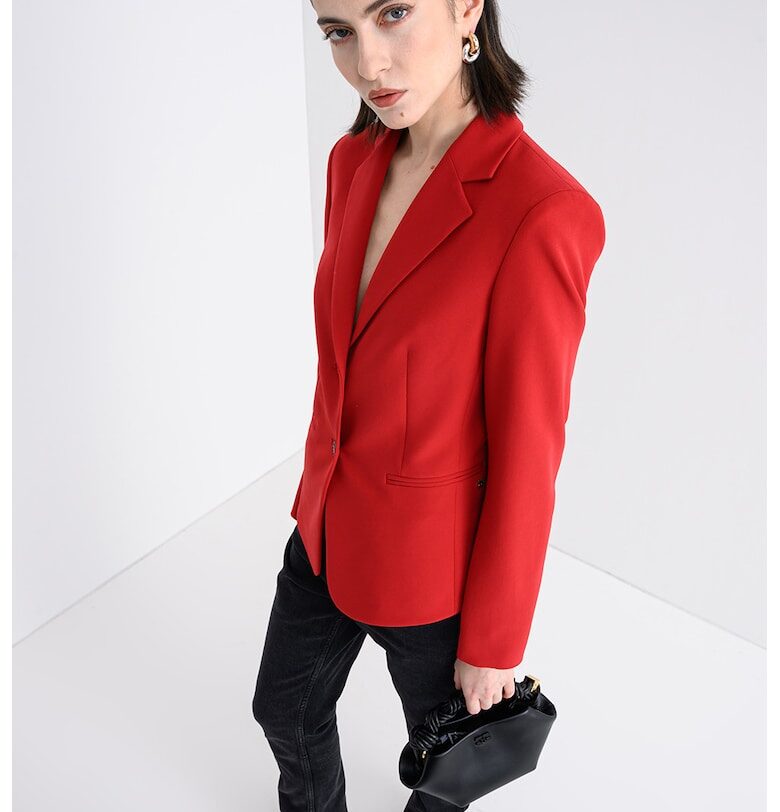 Сако с лого - Червен HUGO