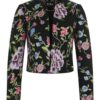 Сако с флорална бродерия DiKa