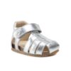 Сандали  300059005 - естествена кожа - сребро Naturino