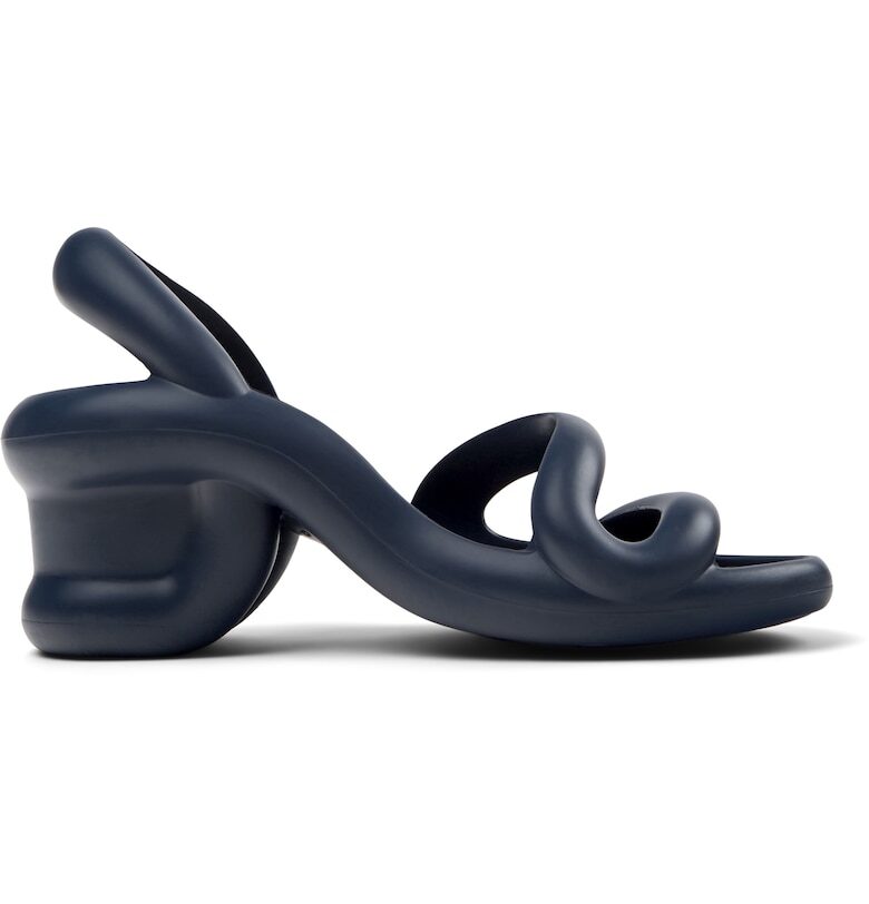 Сандали Kobarah с отворена пета и масивен ток Camper