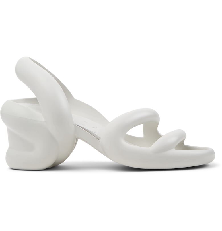 Сандали Kobarah с отворена пета и масивен ток Camper