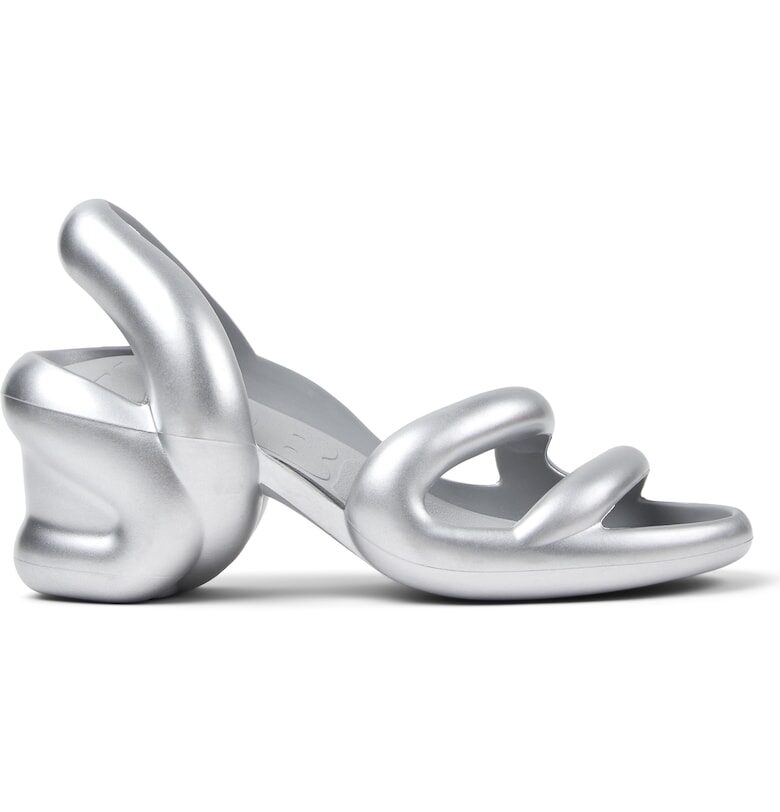 Сандали Kobarah с отворена пета и масивен ток Camper