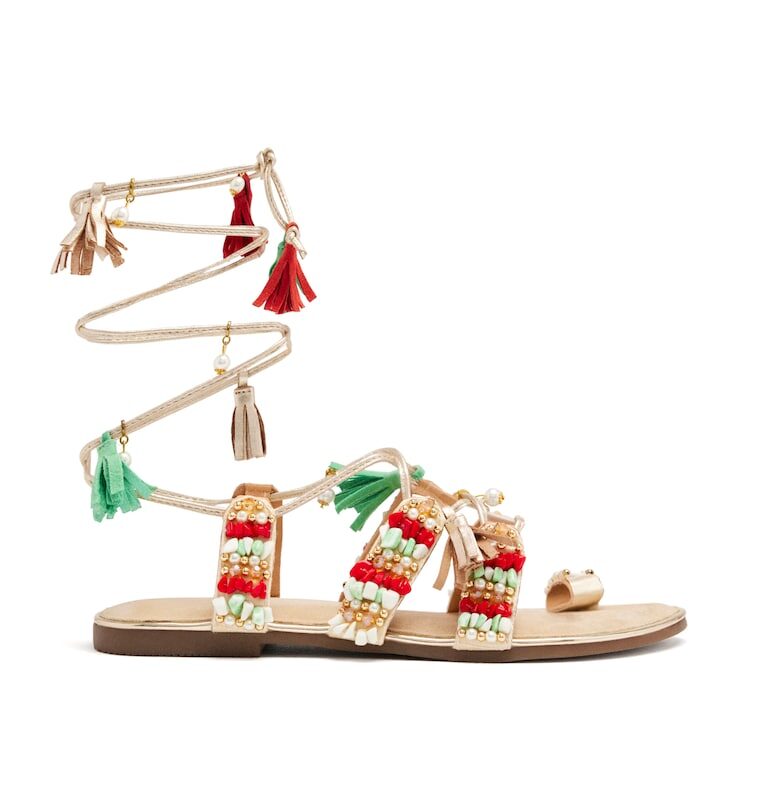 Сандали Nubo с мъниста Gioseppo