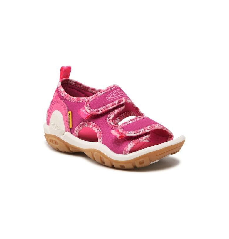 Сандали за момиче -  300432549 - Еко кожа - Розови Keen