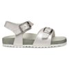 Сандали за момиче - J558MI-000NF - Екокожа - Бели Geox