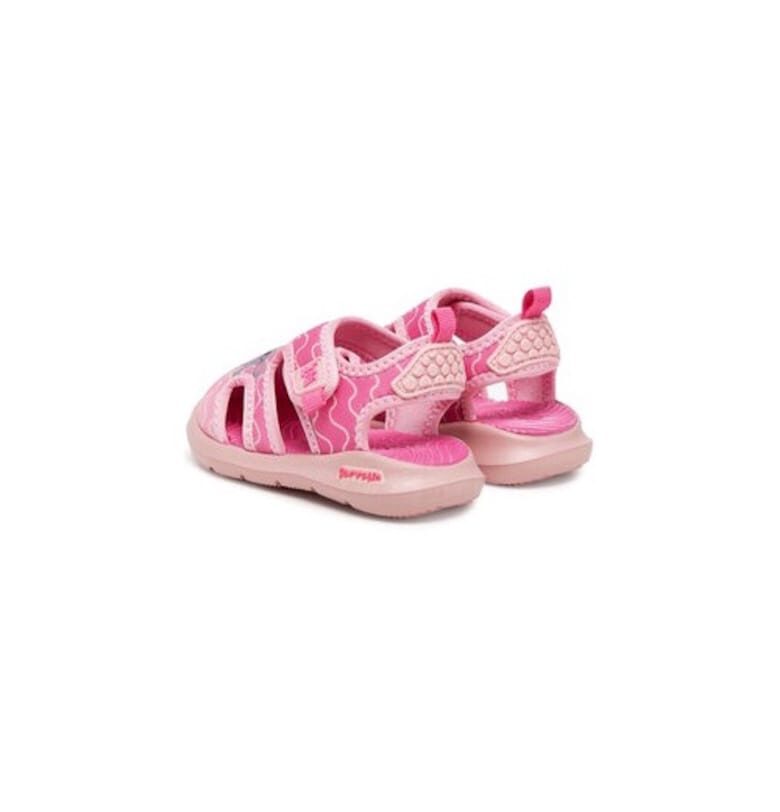 Сандали  за момичета - 305218933 - Текстил - Розови Garvalin