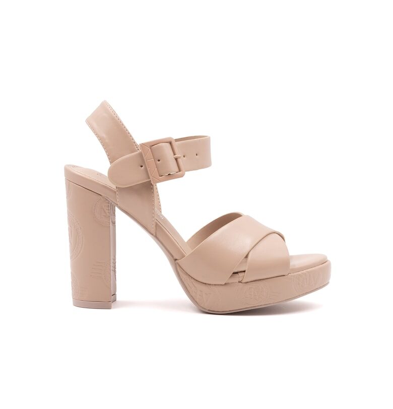 Сандали от еко кожа с масивен ток ALV by Alviero Martini