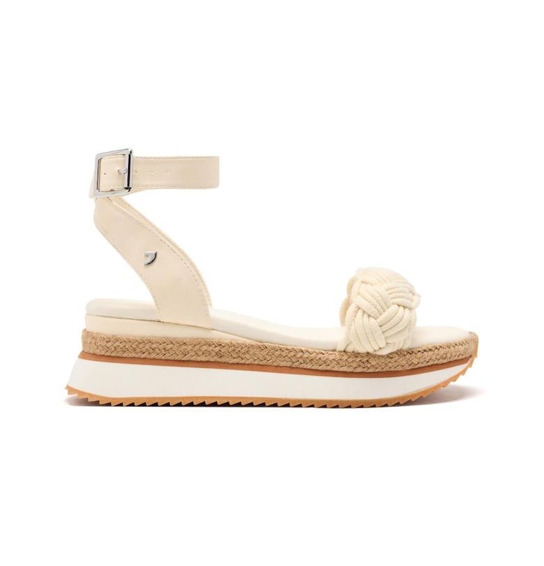 Сандали от еко кожа с полускосена подметка Gioseppo