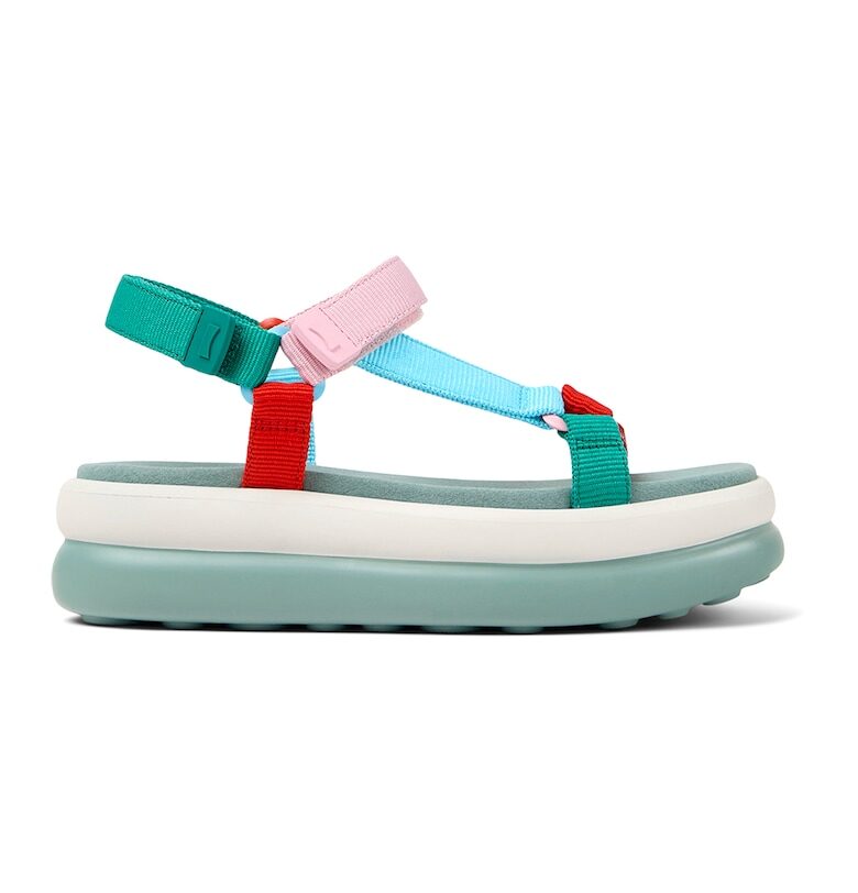 Сандали с равна платформа и тока Camper