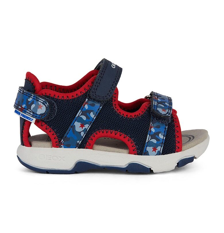 Сандали с текстил и еко кожа Geox